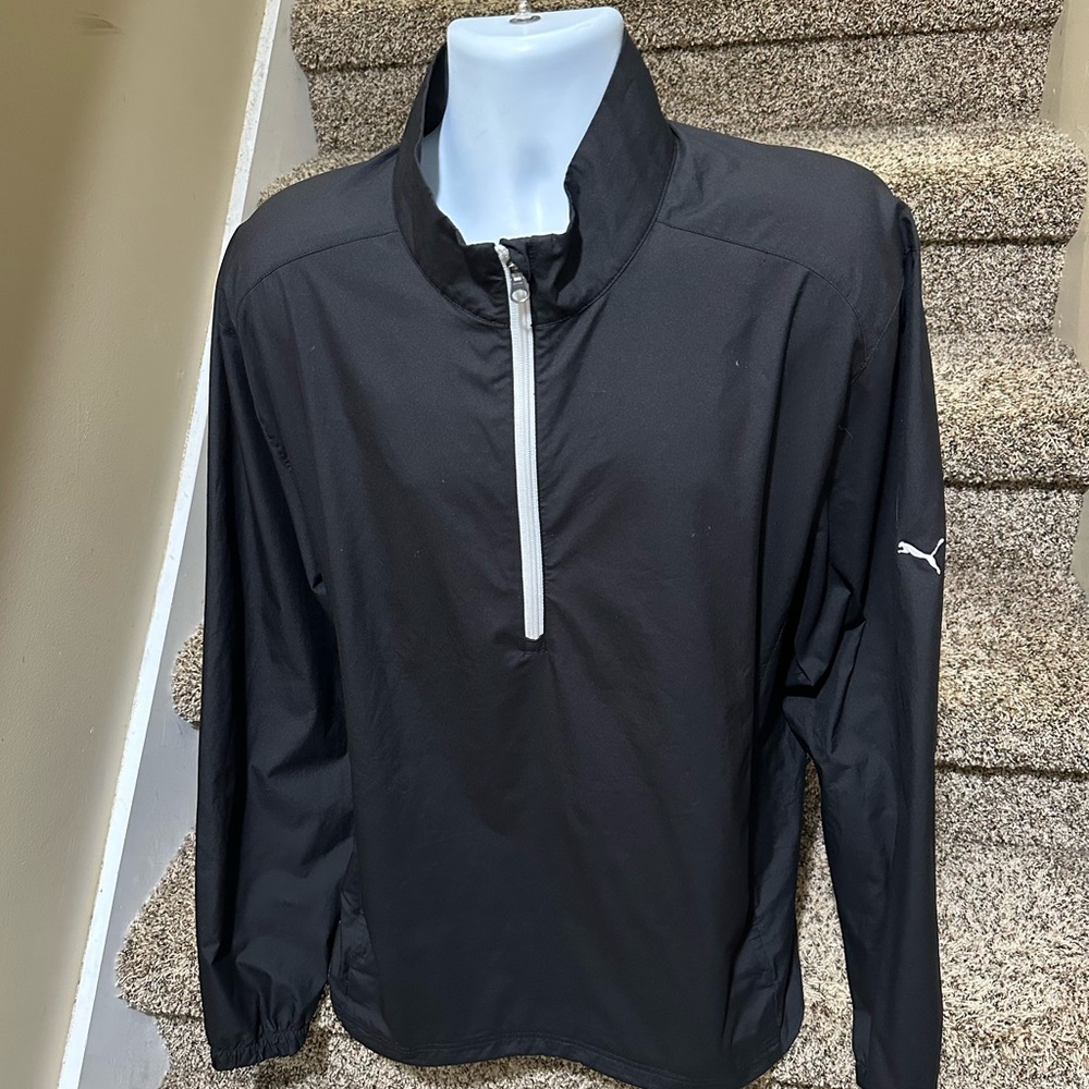 *Puma Golf* Wind Cell mens lightweight pullover golf windbreaker jacket - XL